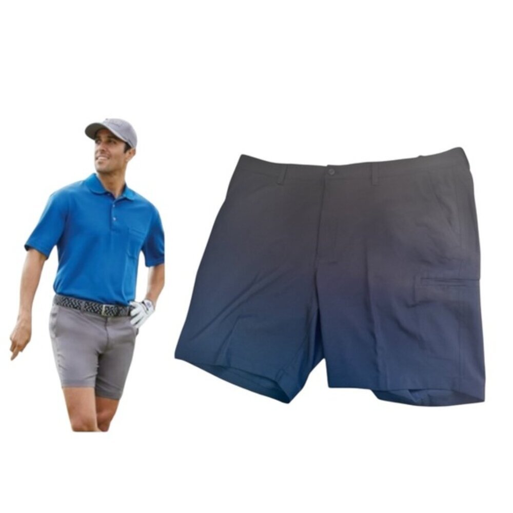 PGA TOUR NEW Golf Shorts Cargo Pockets Active UV Lightweight Performance 42 7”